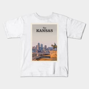 Visit Kansas Kids T-Shirt